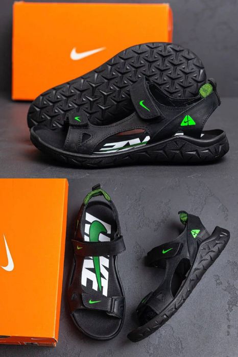 Сандали мужские кожаные босоножки Nike NS 40-45р лето 2024: 1 255 грн ...