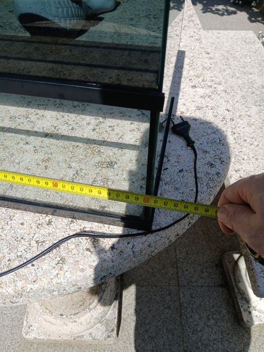 Aquário c/ tampa e acessórios