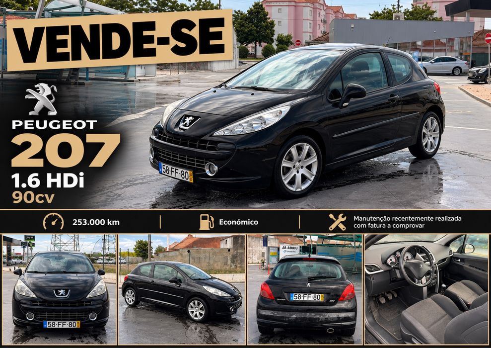 Peugeot 207 1.6 HDi 90cv