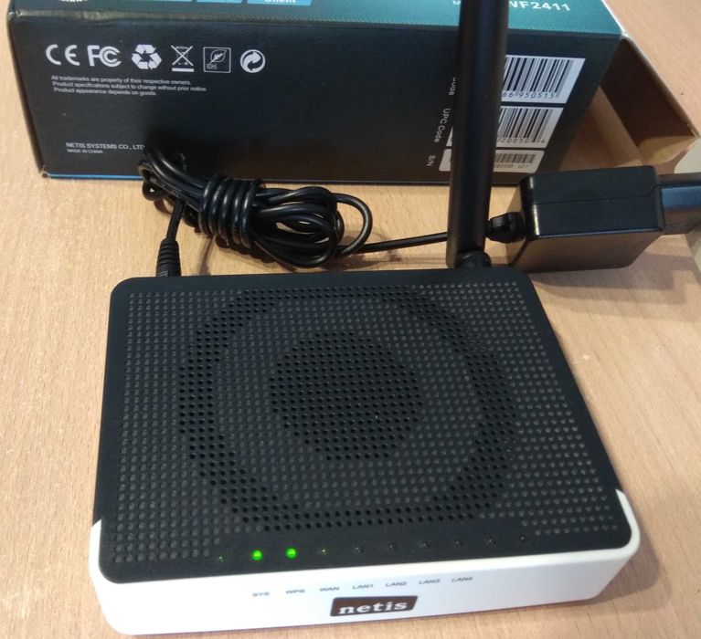 Маршрутизатор Wi-Fi Netis WF2411, Роутер, Router Wi-Fi, 150 Мбит/с
