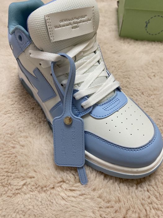 Кросівки Off-White Out Of Office OOO Light Blue White
