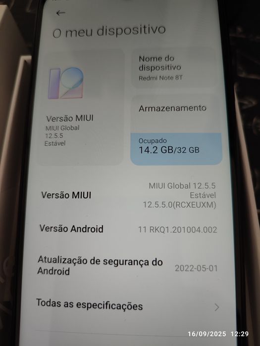 Redmi note 8T 3GB/32GB
