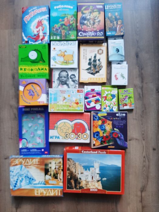 настольные игры от 2 х лет