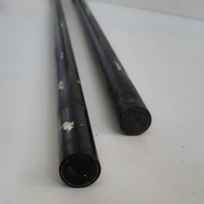 Duas Varas Barras Extensíveis Trancas de Fechadura