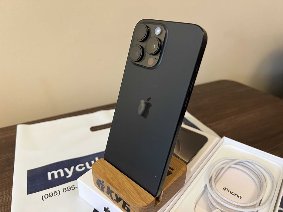 iPhone 16 Pro Max 256Gb Black Titanium Neverlock