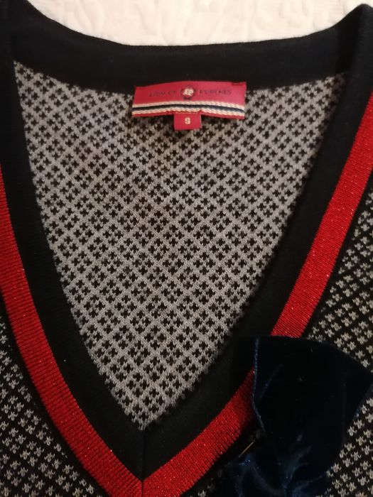 Pullover malha com oferta de laço