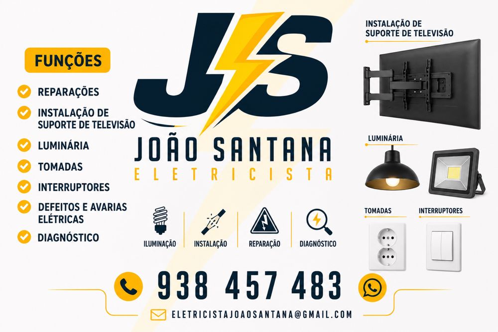 João Eletricista | Reparações Elétricas em Paços de Ferreira e arredores