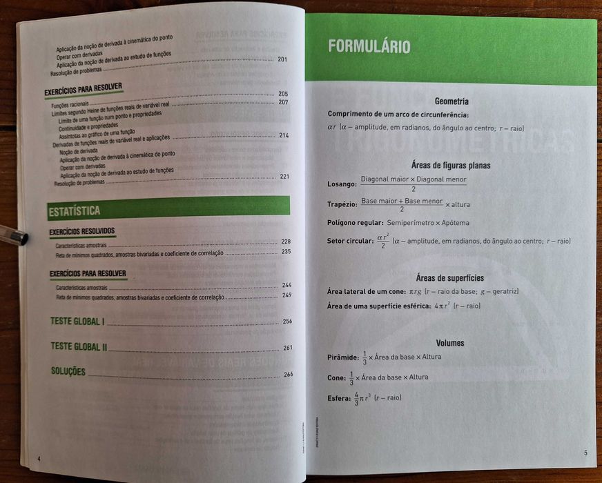 Livros Matemática A - Preparação exames