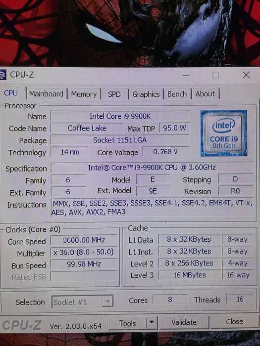 Komputer stacjonarny do gier i pracy (i9 9900k /32gb /RTX2080)