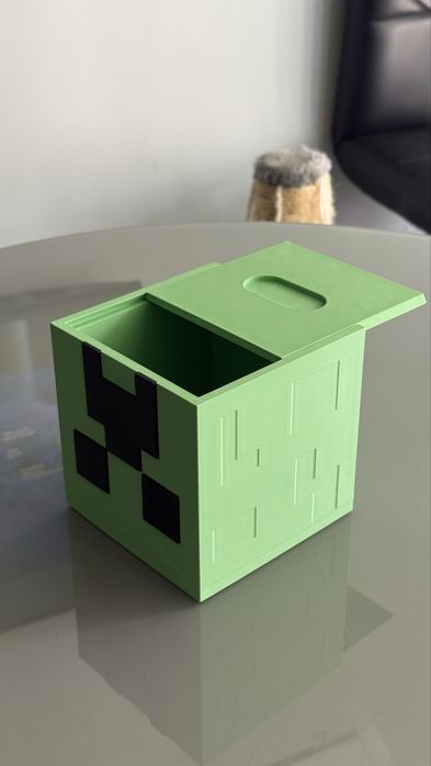 Копілка для грошей Minecraft (Кріпер ) — 3D друк