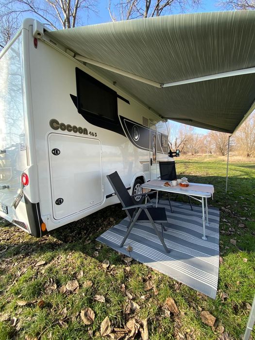 Wynajem kampera półintegra Benimar