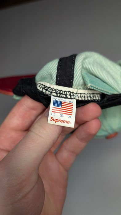 Кепка Supreme compact logo 2017