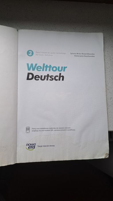 Welttour Deutsch 3 - zeszyt ćwiczeń