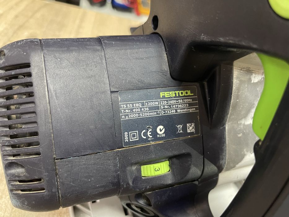 Festool TS 55 EBQ / погружна дискова пила Фестул