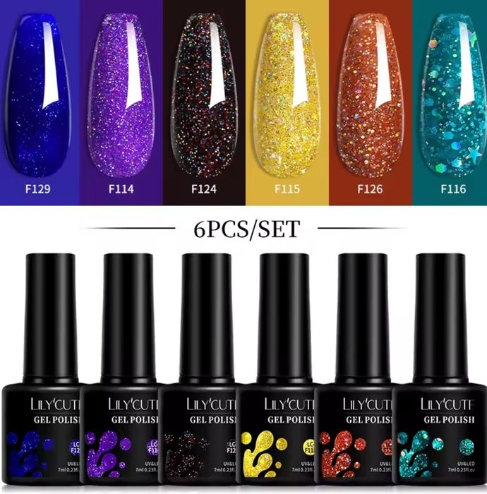 Гель лак для маникюра gel polish Lily cute