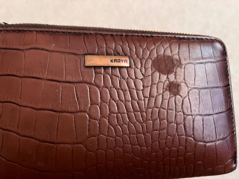 Кожаный женский кошелек Karya