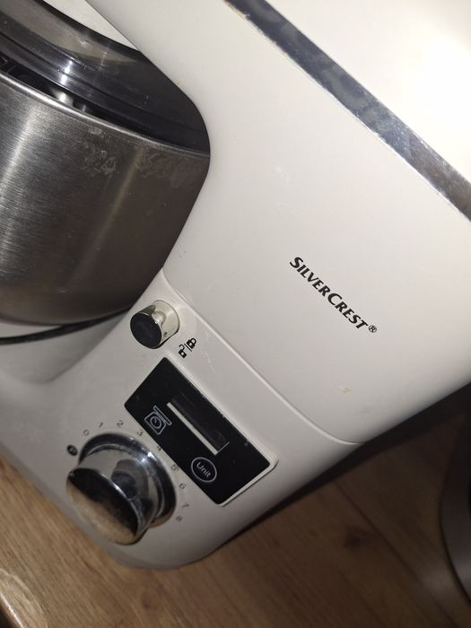 Mikser robot planetarny lidl 3w1 waga blender kremowy silvercrest