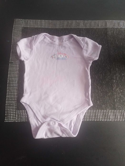 Body krótki rękaw dziewczynka rozm 80-86