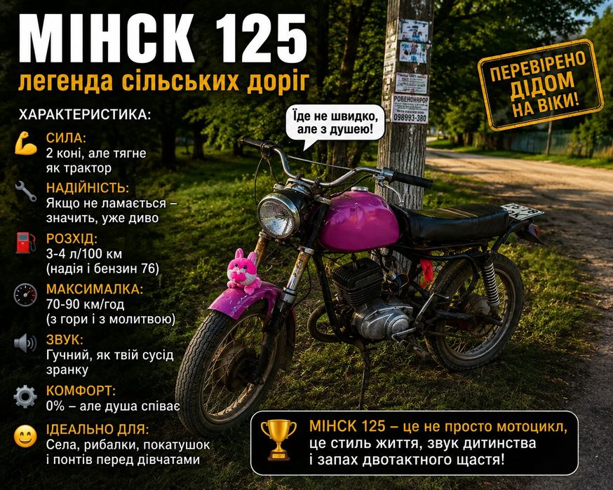 Минск 125 на ходу к