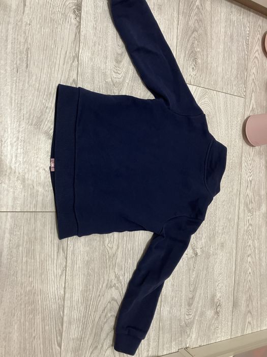 Bluza beneton na zamek bez kaptura