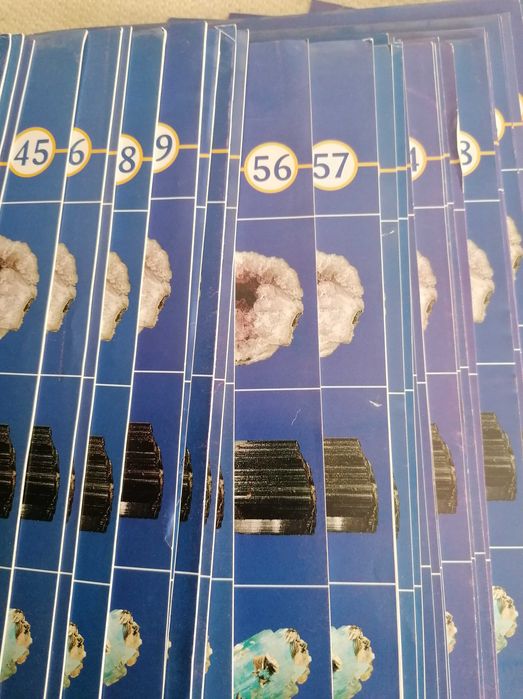 Minerais, fasciculos, colecionaveis, o lote por 5€