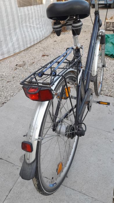 Rower miejski czarny