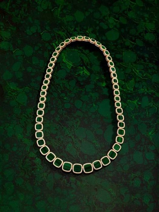 Naszyjnik APM Monaco Malachite – Lśniąca elegancja