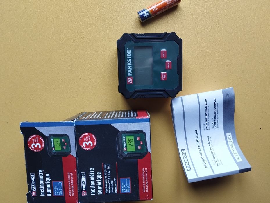 цифровой инклинометр Parkside