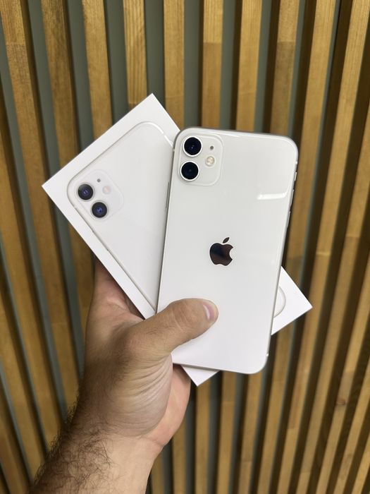 iPhone 11 64GB White Neverlock !! АКБ-85% ! Айфон 11
