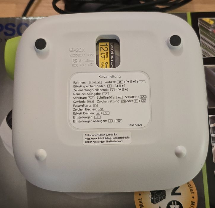 Drukarka etykiet Epson LW-300 komplet stan bardzo dobry