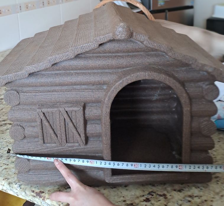 Casa de plástico para animais