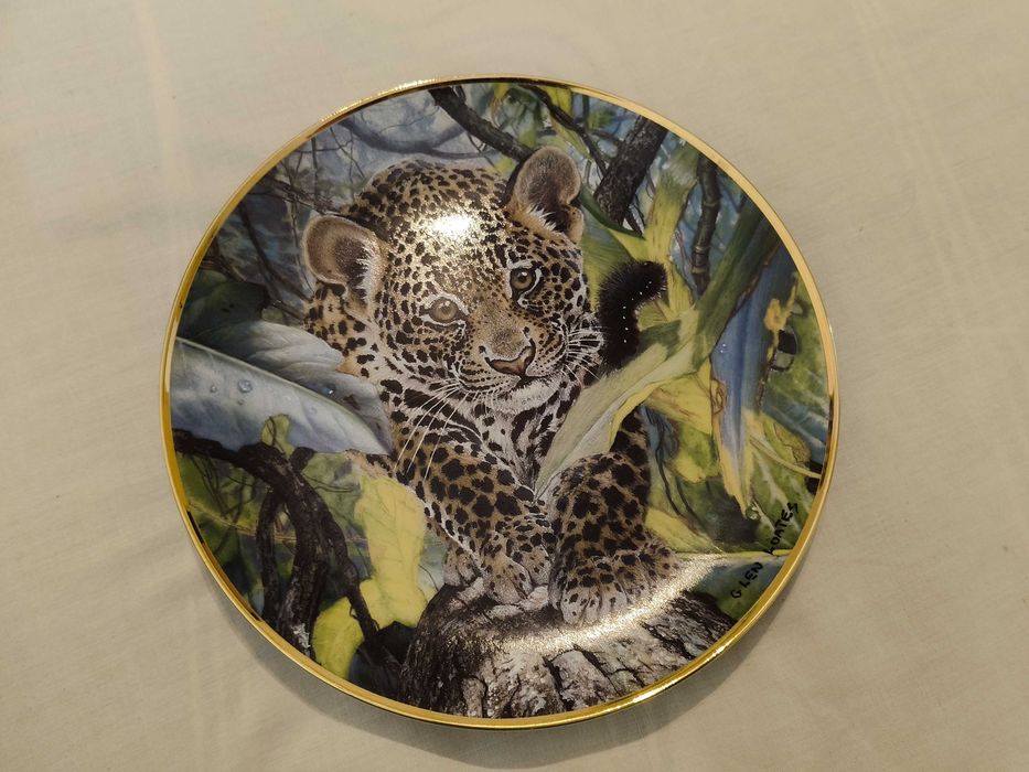 Dekoracyjny talerz Franklin Mint unikat