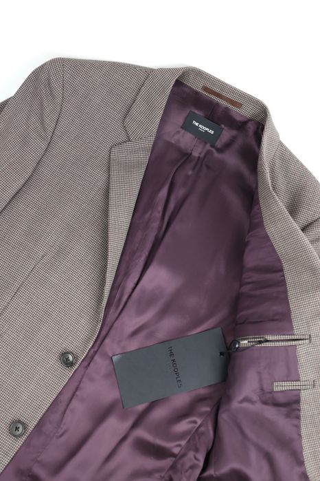 THE KOOPLES Новий вовняний піджак у гусячу лапку. Оригінал. 48 (М)