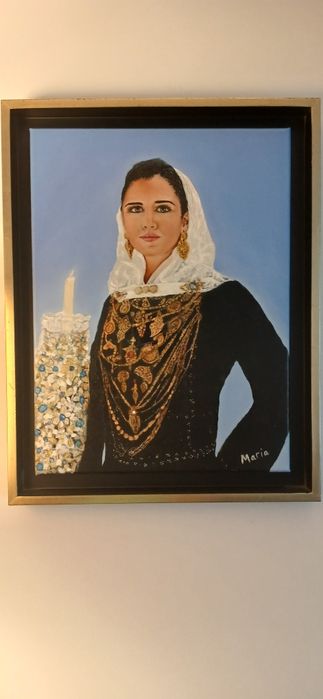 Quadros a óleo sobre tela