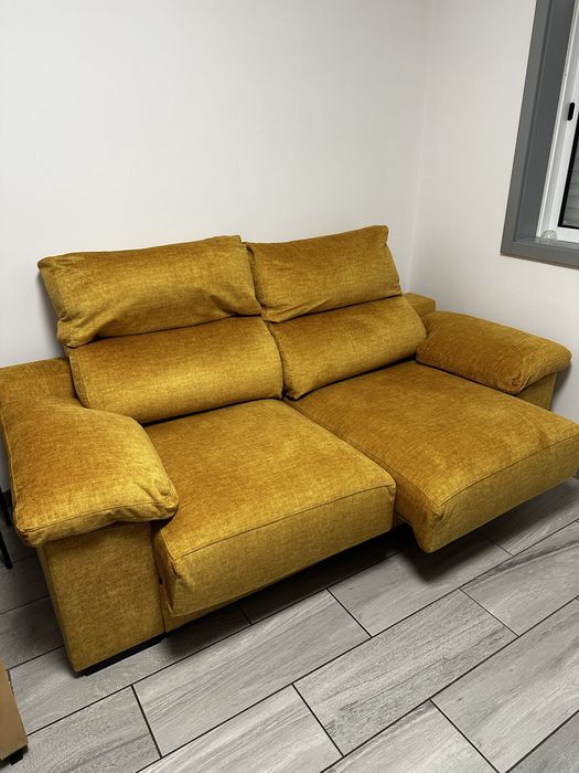 Sofá 2 lugares extensivel e reclinavel
