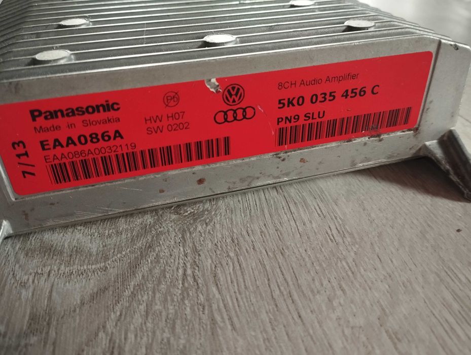 Wzmacniacz radia audi vw volkswagen golf sharan n7 passat b7  ]