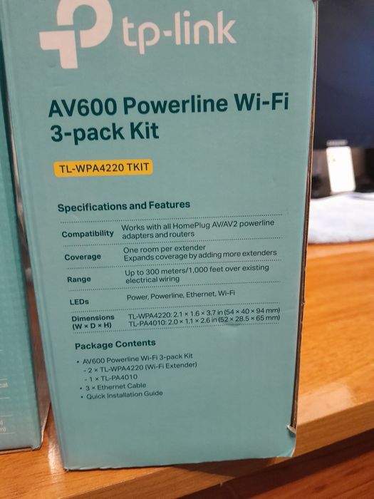 Wi-Fi kit 500 e 600 powerline