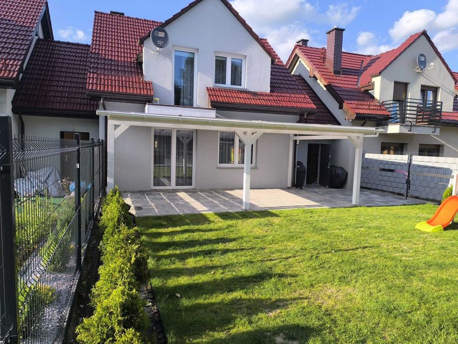 Zadaszenia tarasu z poliwęglanu,  tarasy z deski kompozytowej