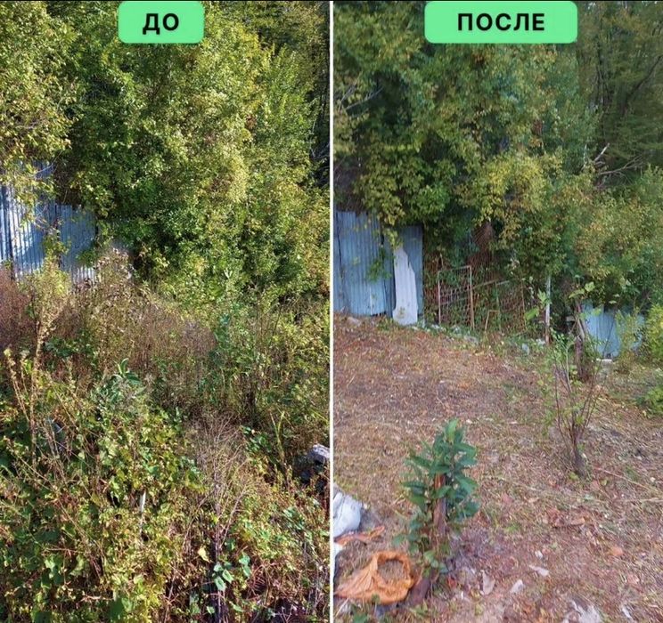 Расчистка участков, Покос травы, Спил деревьев , Уборка участка