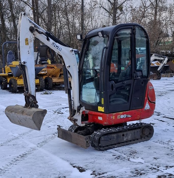 Minikoparka jcb 8018 rok11 2lyzki brutto transport