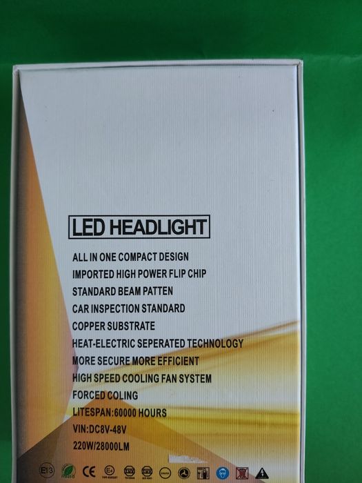 Lâmpadas led H1 H4 H7