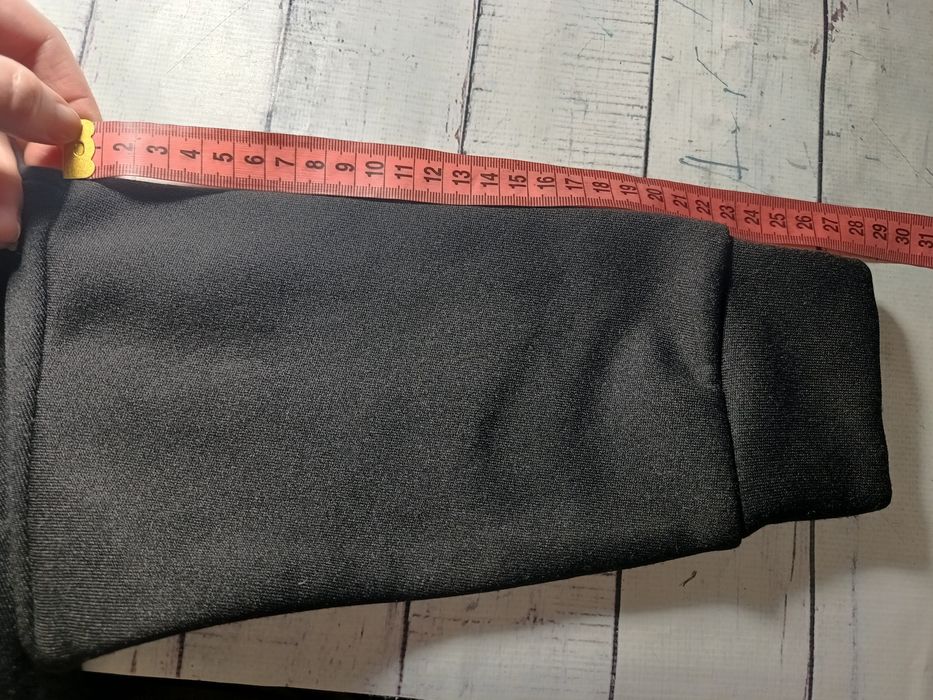 Дитячий чорний спортивний костюм з начосом р. 122 кофта нова