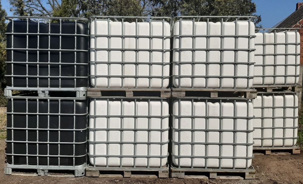 Zbiornik na wodę beczka mauzer mauser 1000l litrów paletopojemnik IBC