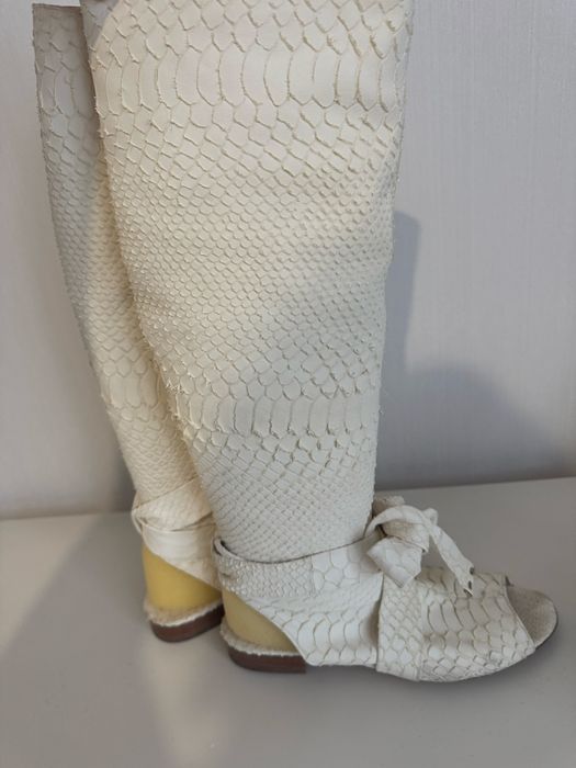 Жіночі чоботи з натуральної шкіри, 38 розмір