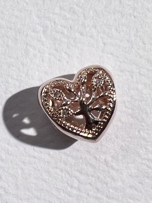 Charm Pandora Rose Gold "Family Tree" & "Family" - Original (Novo)
