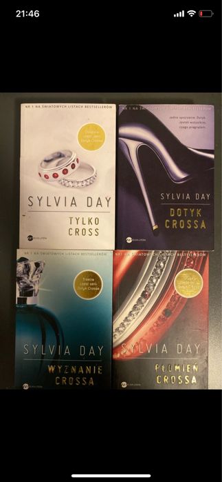 Sylvia day dotyk crossa cala seria