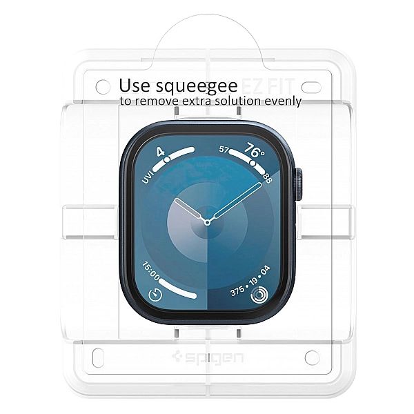 Szkło Hybrydowe Spigen Elite Shield ”Ez Fit” 2-Pack Apple Watch 10 (42
