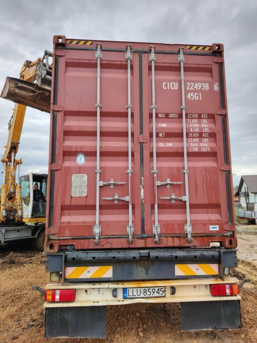 Kontener Morski 40HC Używany – 40ft High Cube