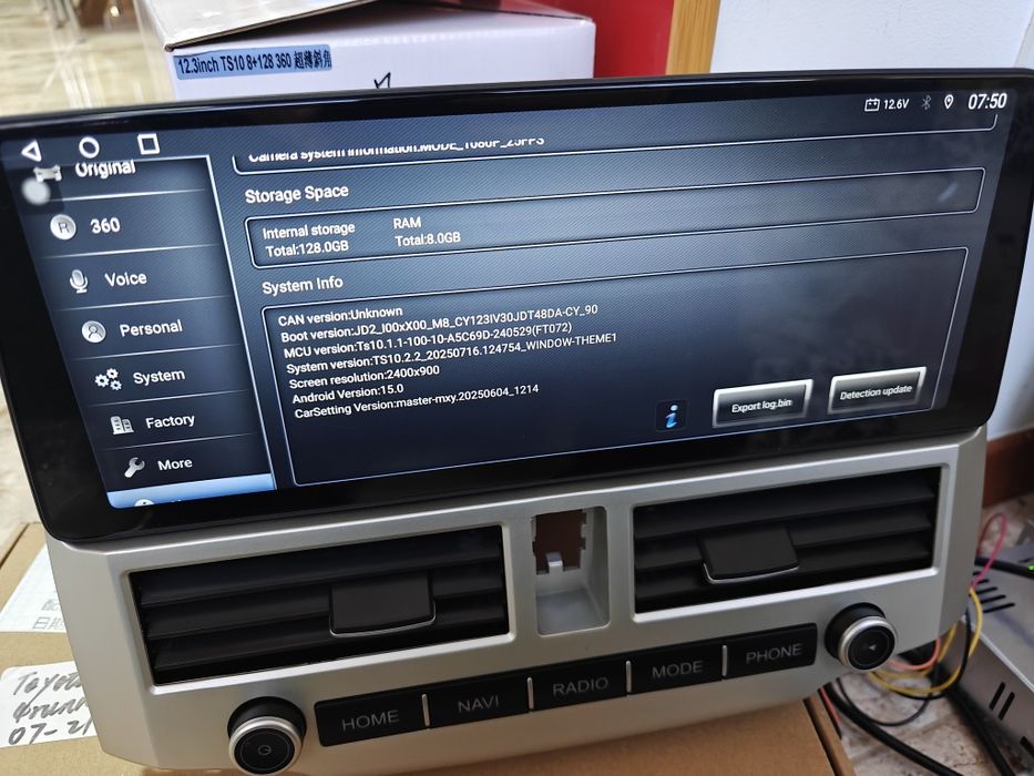 Штатная магнитола Toyota  4Runner Android WiFi QLED GPS 4G r