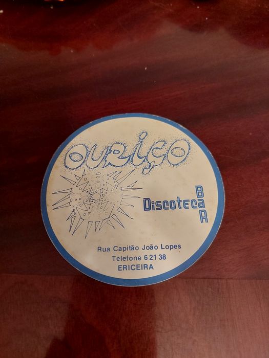 Base de copos Vintage da Discoteca Bar OURIÇO,.